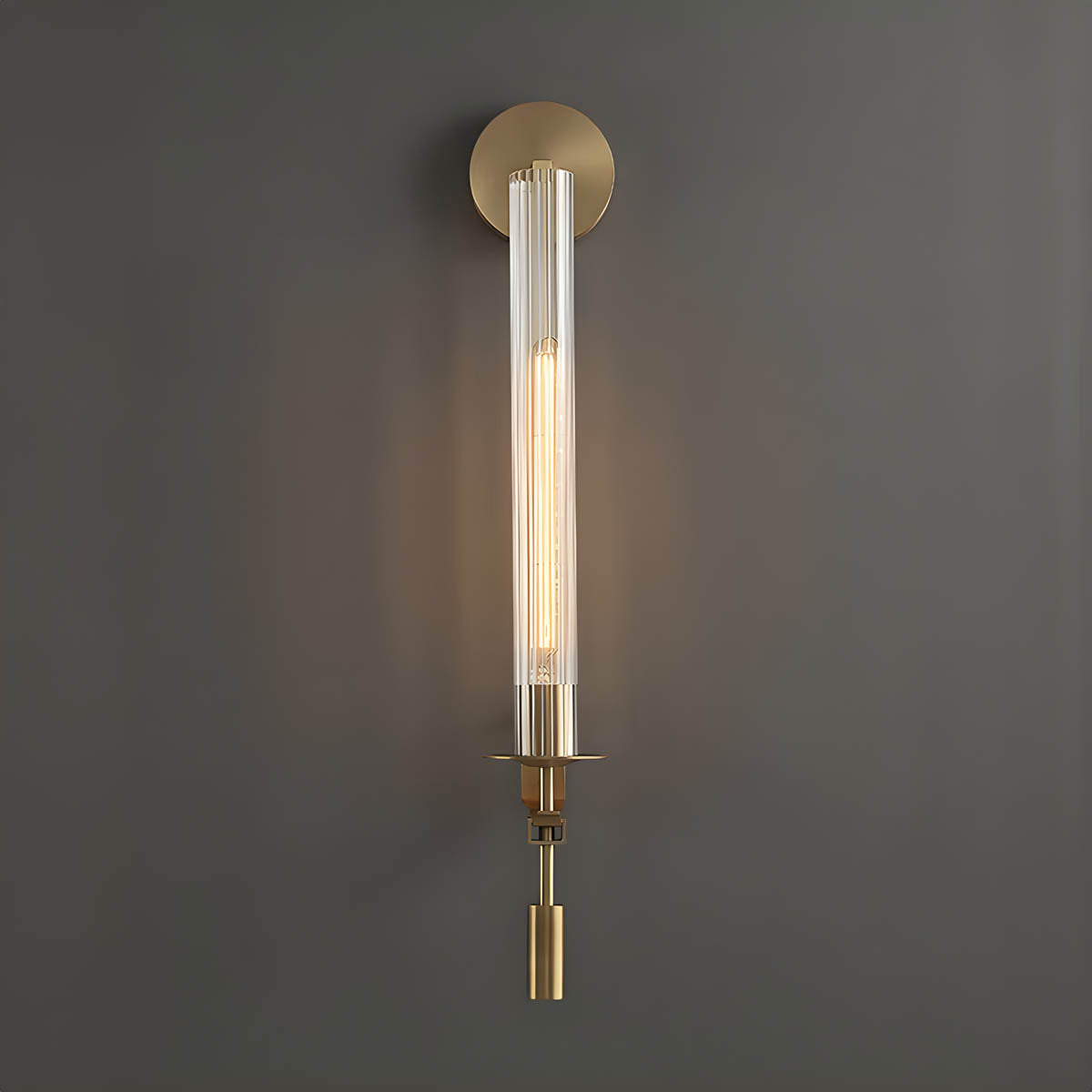 Lindenwood Form Glass Wall Sconce — gallery image 3