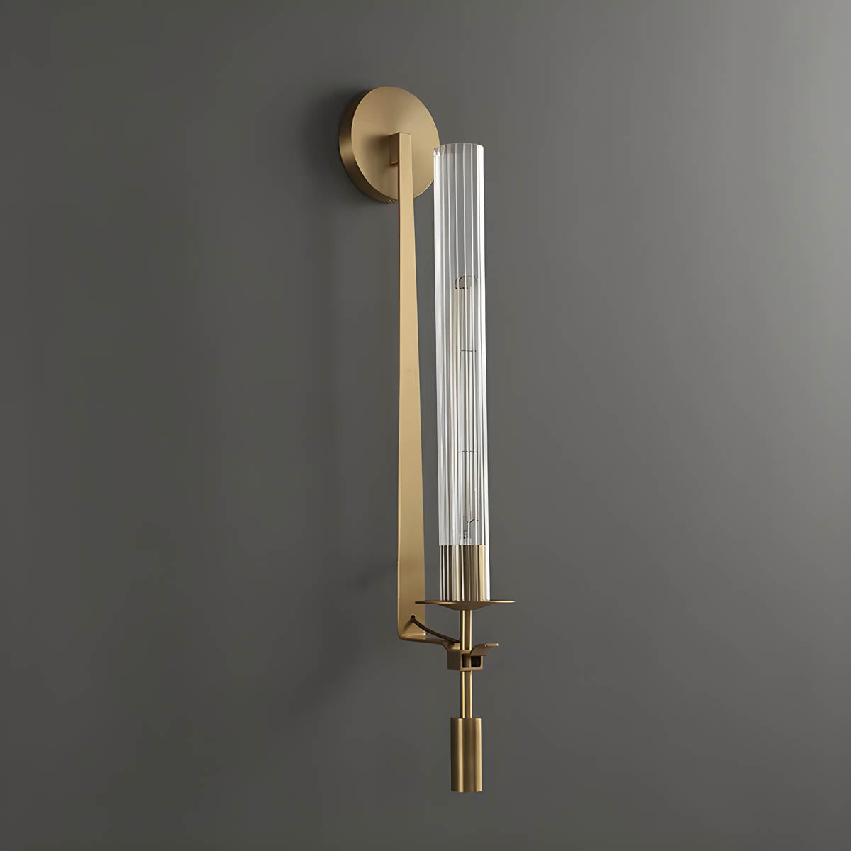 Lindenwood Form Glass Wall Sconce — gallery image 10