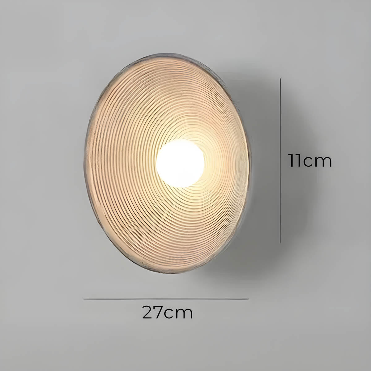 Thistle Form Resin Wall Sconce — gallery image 20