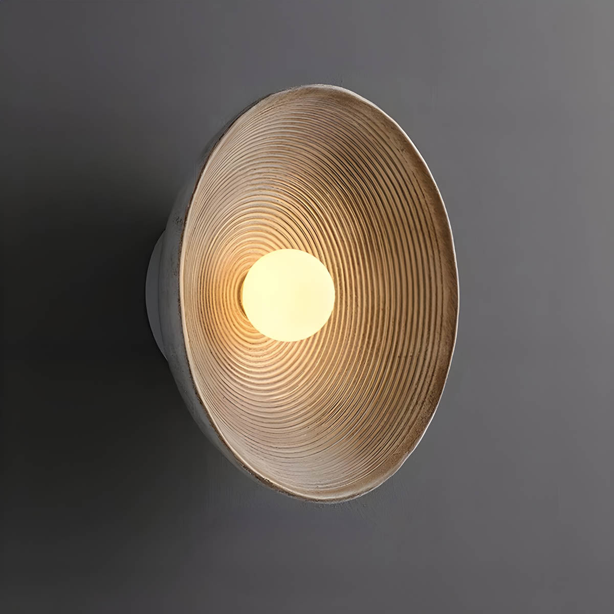 Thistle Form Resin Wall Sconce — gallery image 3