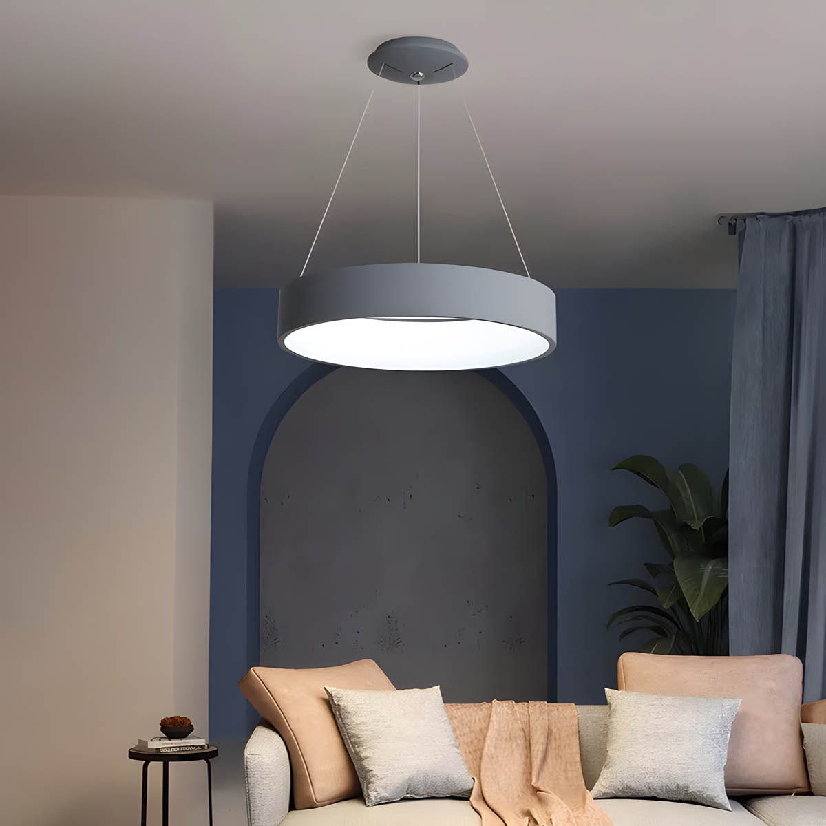 Chestnut Form Metal Chandelier — gallery image 12