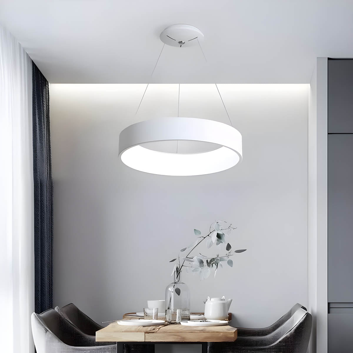 Chestnut Form Metal Chandelier — gallery image 5