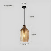 Oakley Form Glass Pendant Light — gallery image 18