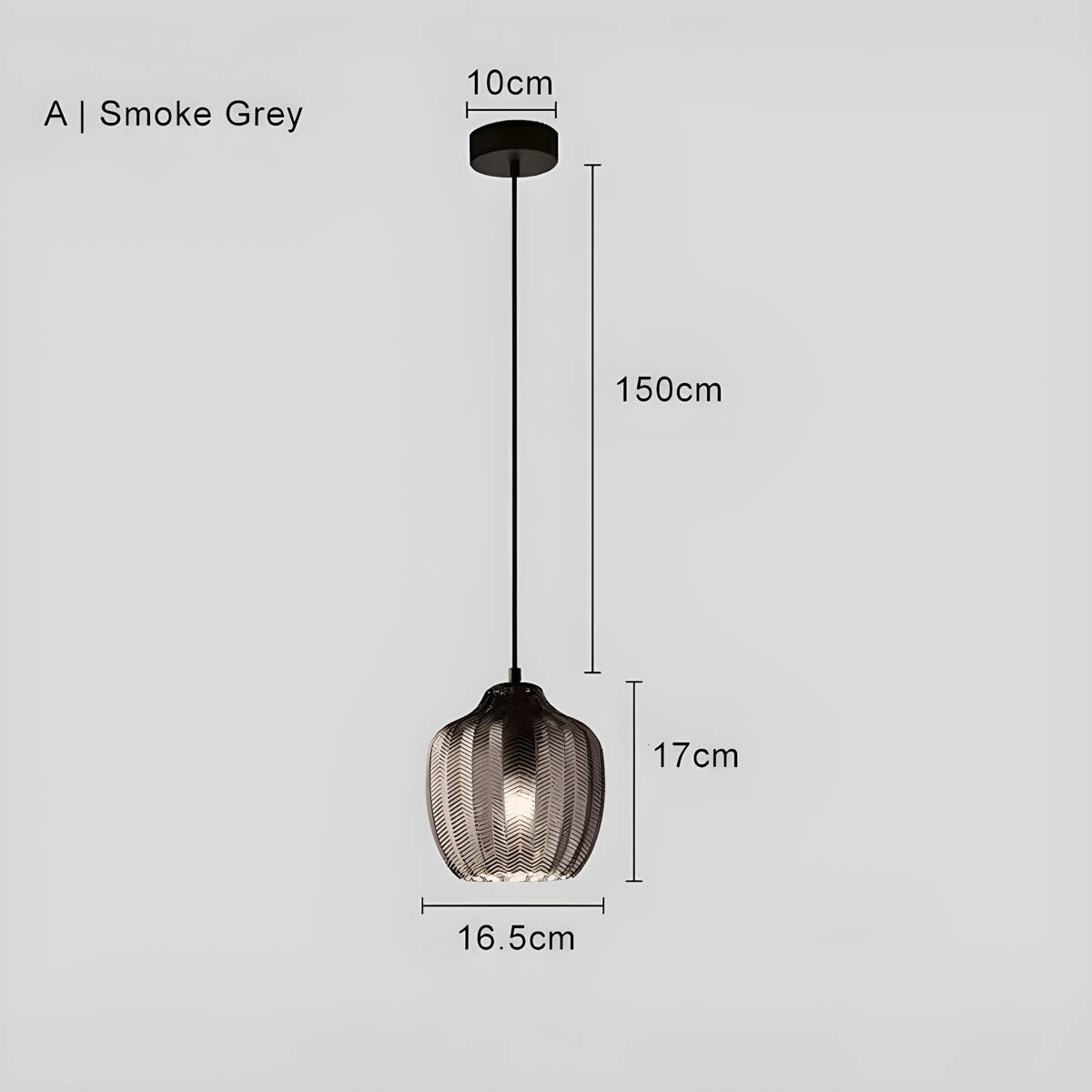 Oakley Form Glass Pendant Light — gallery image 13