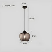 Oakley Form Glass Pendant Light — gallery image 17