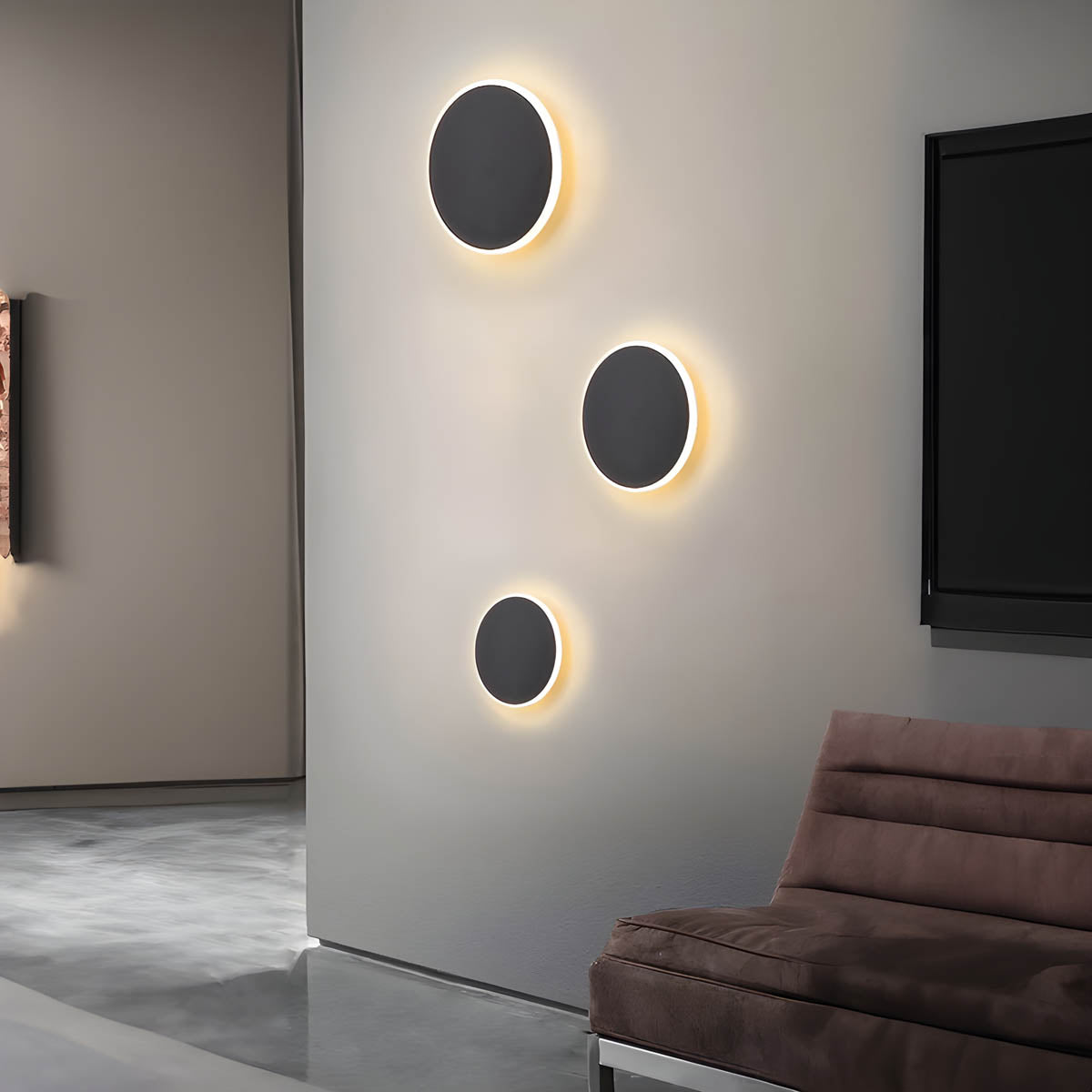 Waverley Form Acrylic Wall Sconce — gallery image 3