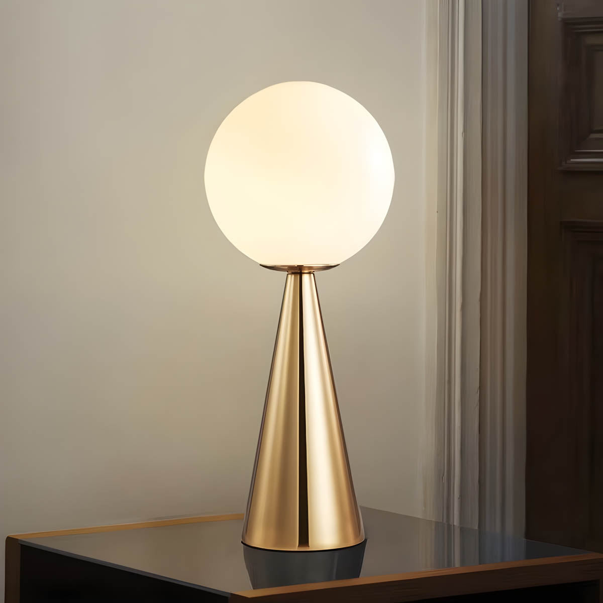 Asterwood Form Glass Table Lamp — gallery image 2