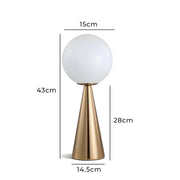Asterwood Form Glass Table Lamp — gallery image 11
