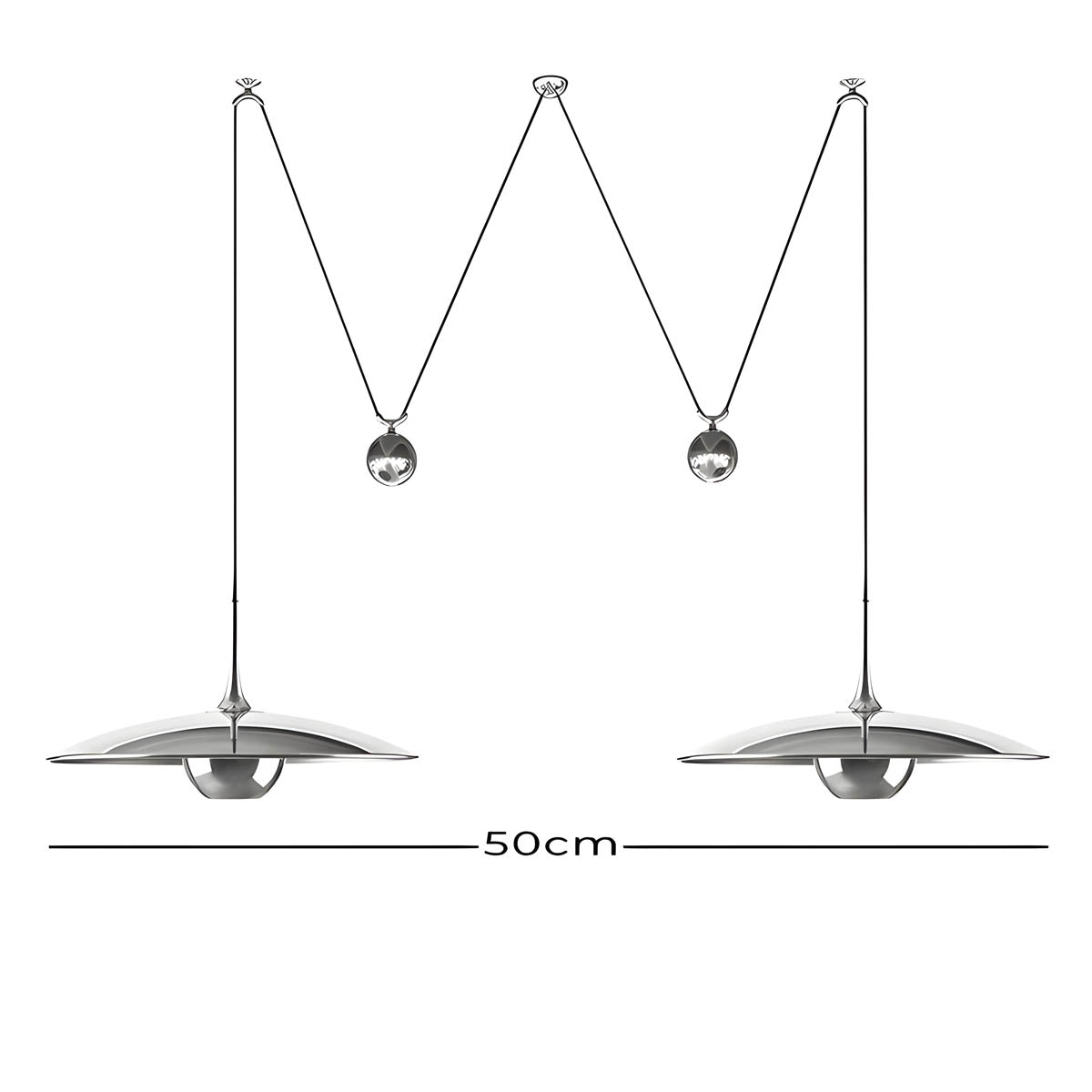 Elmwood Form Iron Pendant Light — gallery image 19