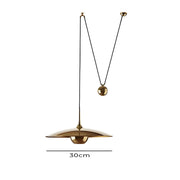 Elmwood Form Iron Pendant Light — gallery image 12