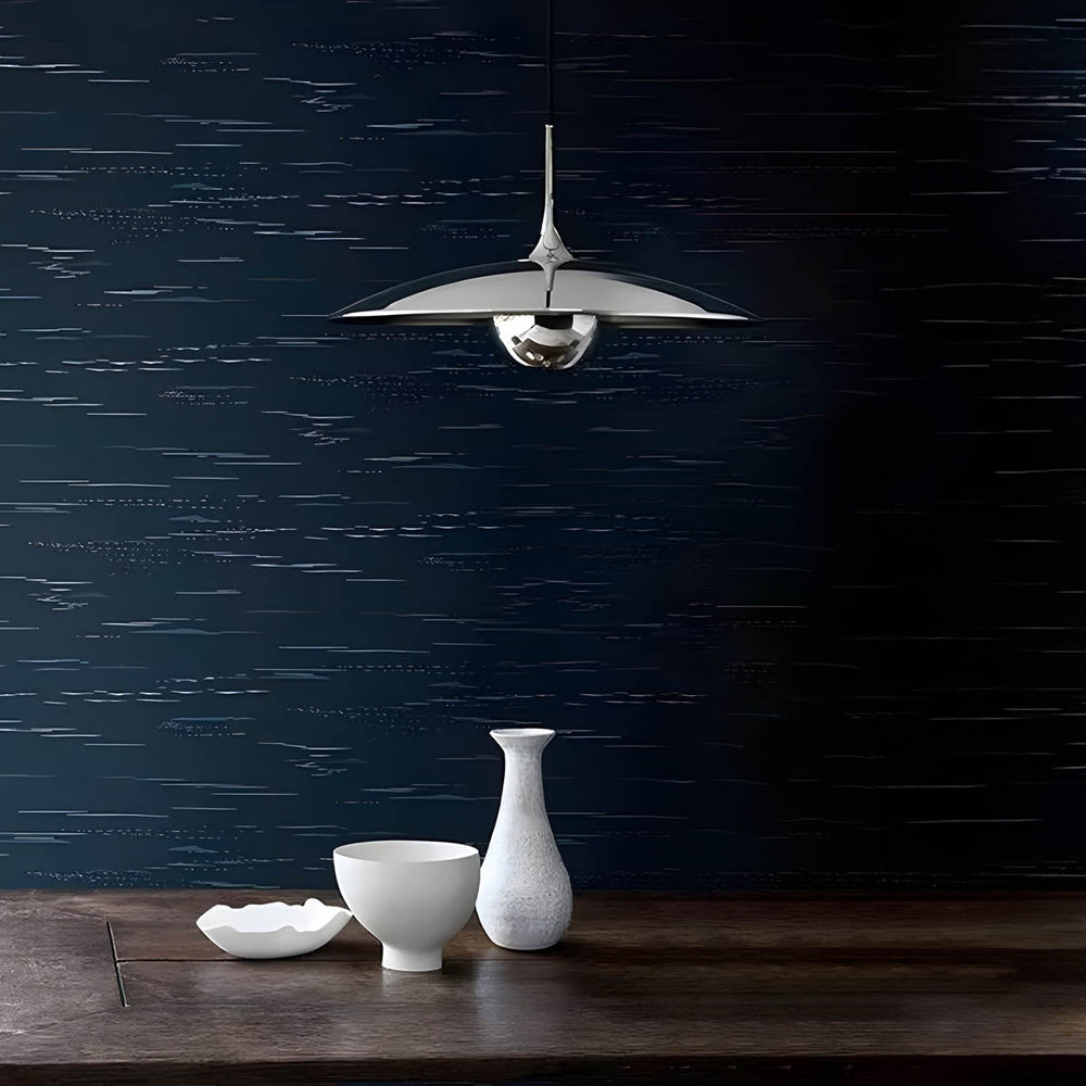 Elmwood Form Iron Pendant Light — gallery image 4