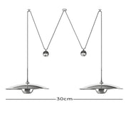 Elmwood Form Iron Pendant Light — gallery image 18