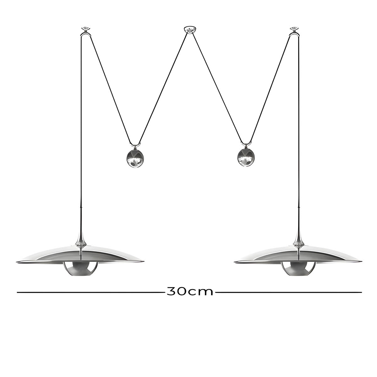 Elmwood Form Iron Pendant Light — gallery image 18