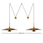 Elmwood Form Iron Pendant Light — gallery image 15