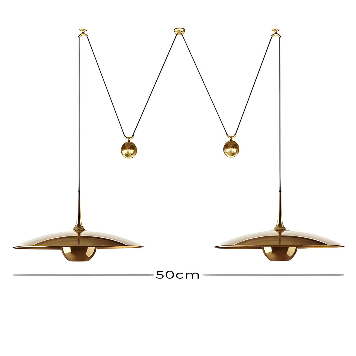 Elmwood Form Iron Pendant Light — gallery image 15