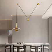 Elmwood Form Iron Pendant Light — gallery image 10