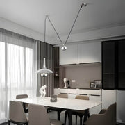 Elmwood Form Iron Pendant Light — gallery image 5