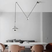 Elmwood Form Iron Pendant Light — gallery image 9