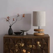 Beechwood Form Wood Table Lamp — gallery image 7