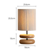 Beechwood Form Wood Table Lamp — gallery image 10