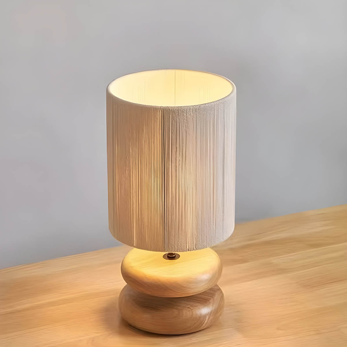 Beechwood Form Wood Table Lamp — gallery image 6
