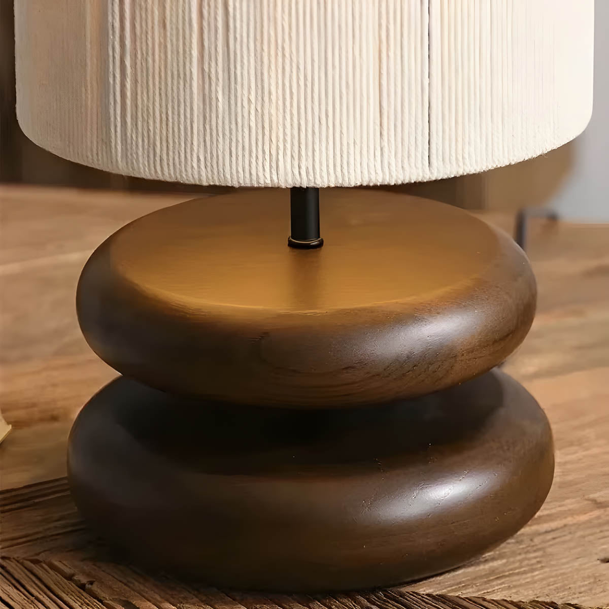 Beechwood Form Wood Table Lamp — gallery image 4