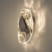 Bayberry Form Acrylic Wall Sconce — gallery image 2