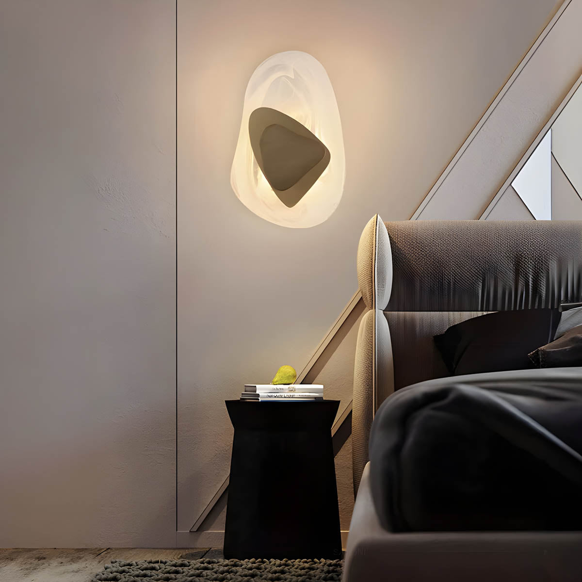 Bayberry Form Acrylic Wall Sconce — gallery image 6
