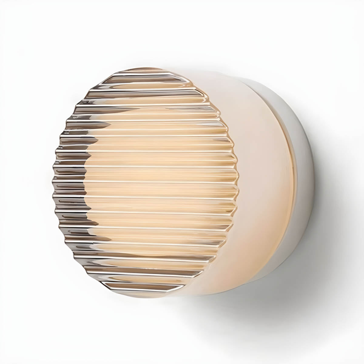 Redfern Form Aluminum Ribbed Wall Sconce — gallery image 14