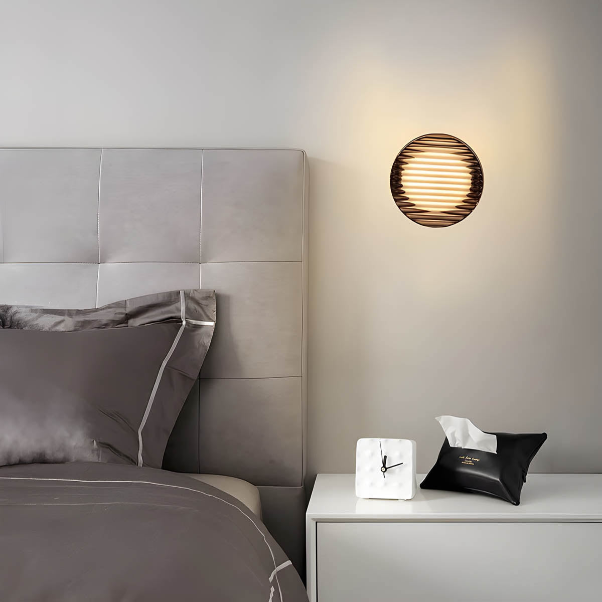 Redfern Form Aluminum Ribbed Wall Sconce — gallery image 6