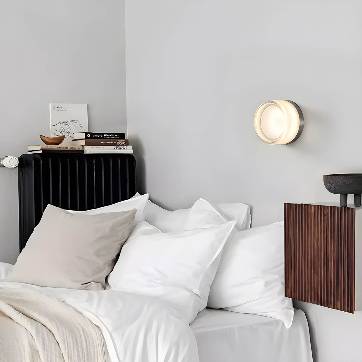 Redfern Form Aluminum Ribbed Wall Sconce — gallery image 8