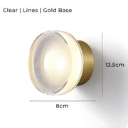 Redfern Form Aluminum Ribbed Wall Sconce — gallery image 29