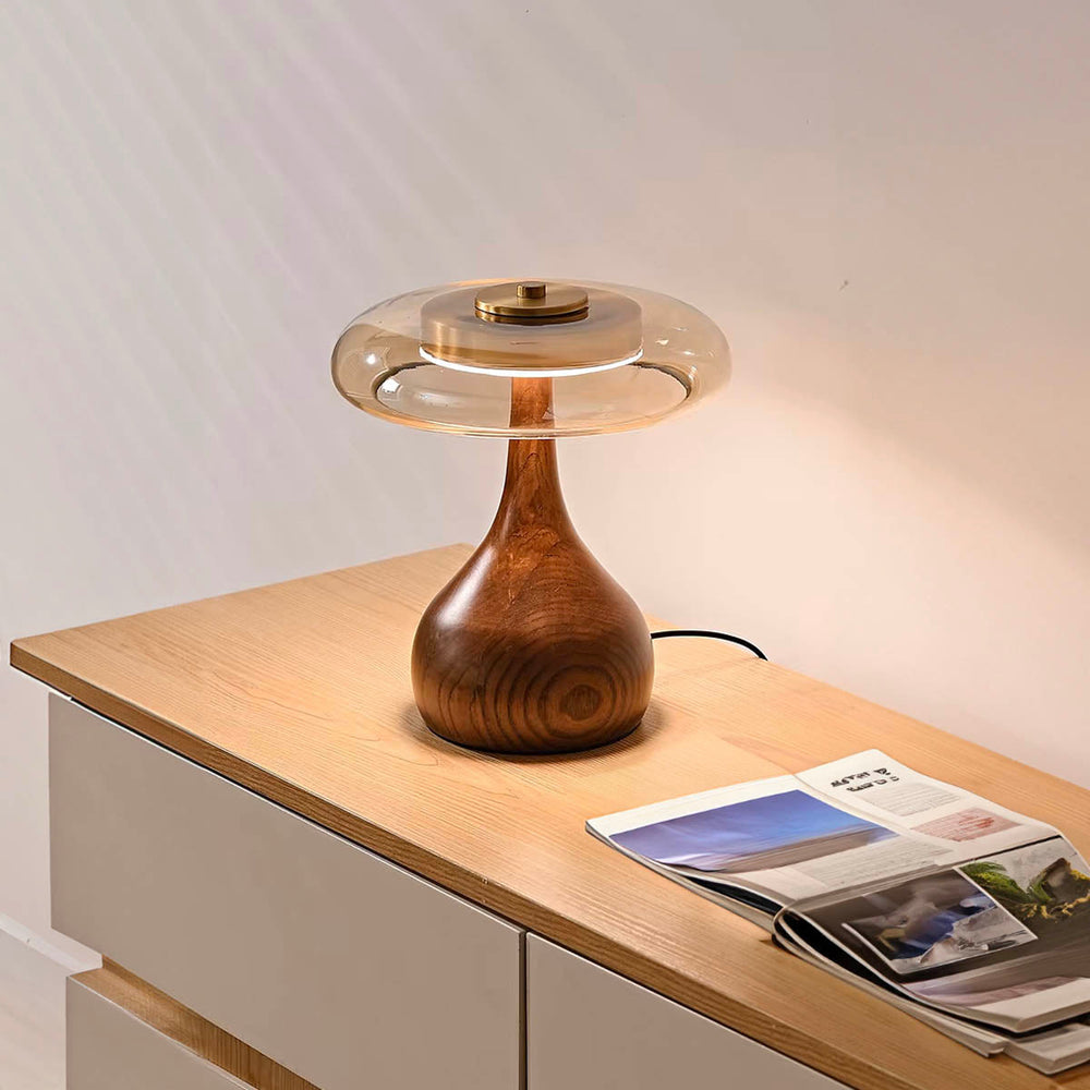Kingsley Form Wood Table Lamp — gallery image 4