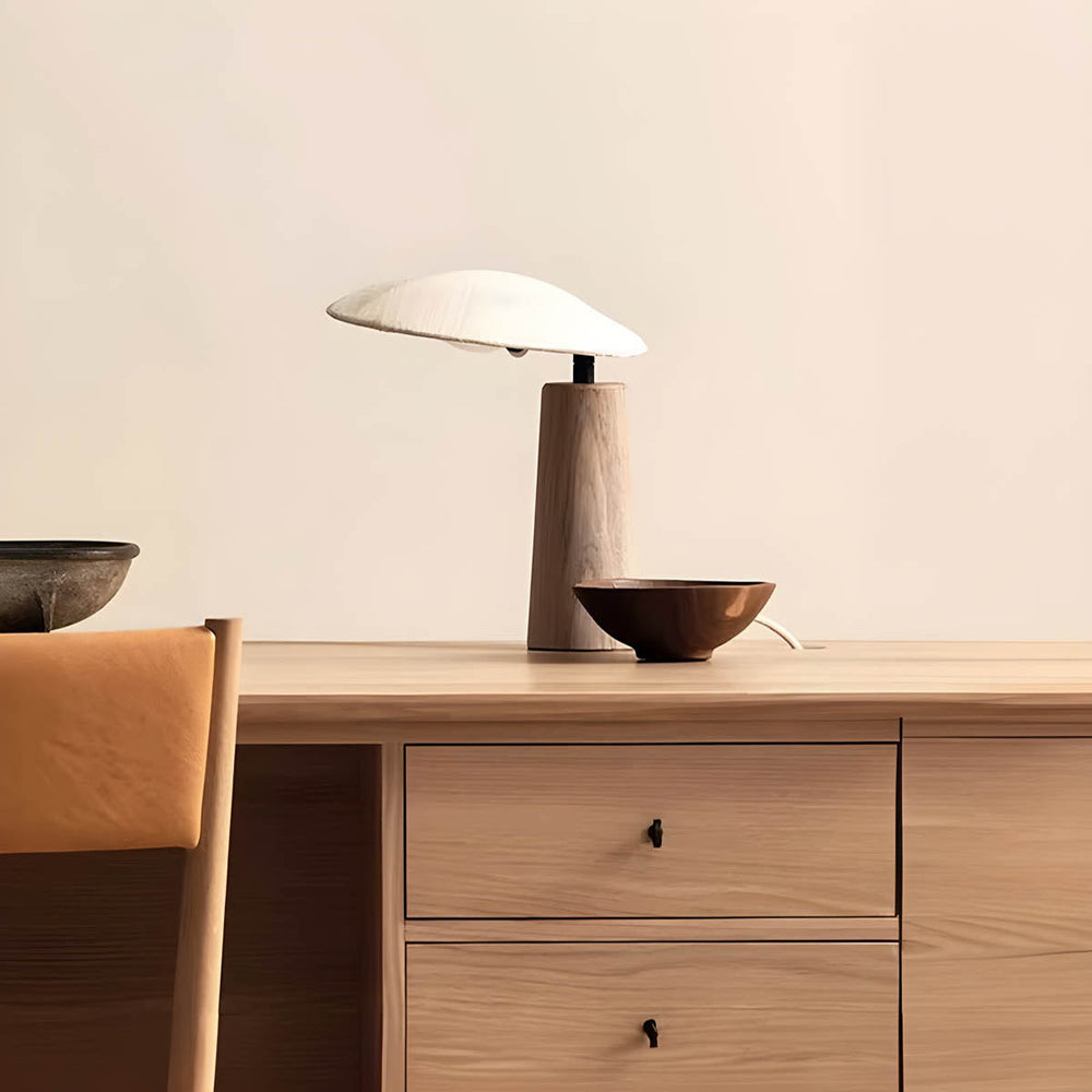 Riverton Form Wood Table Lamp — gallery image 4