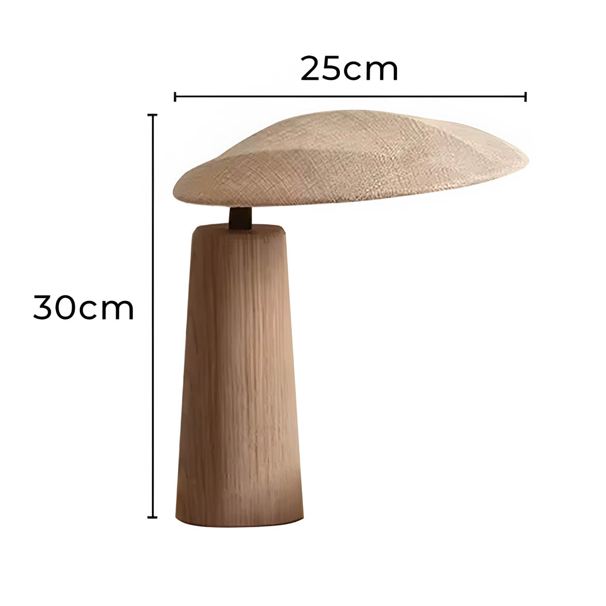 Riverton Form Wood Table Lamp — gallery image 9