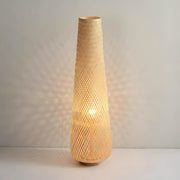 Fielding Form Rattan Floor Lamp — gallery image 8