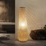 Fielding Form Rattan Floor Lamp — gallery image 4