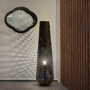Fielding Form Rattan Floor Lamp — gallery image 2