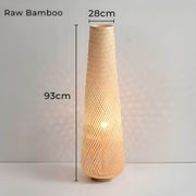 Fielding Form Rattan Floor Lamp — gallery image 15