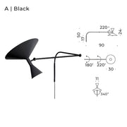 Brookfield Form Iron Wall Sconce — gallery image 21