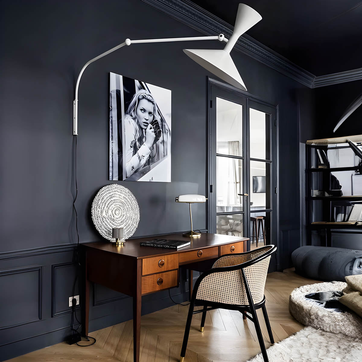 Brookfield Form Iron Wall Sconce — gallery image 10