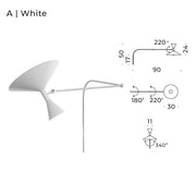 Brookfield Form Iron Wall Sconce — gallery image 23