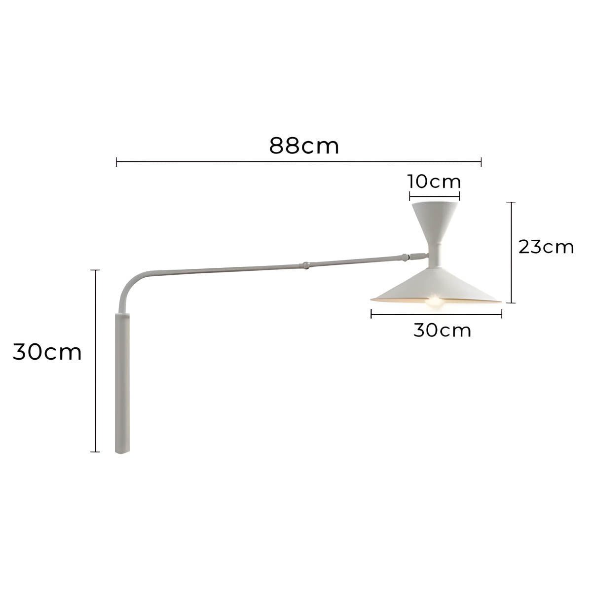 Brookfield Form Iron Wall Sconce — gallery image 27