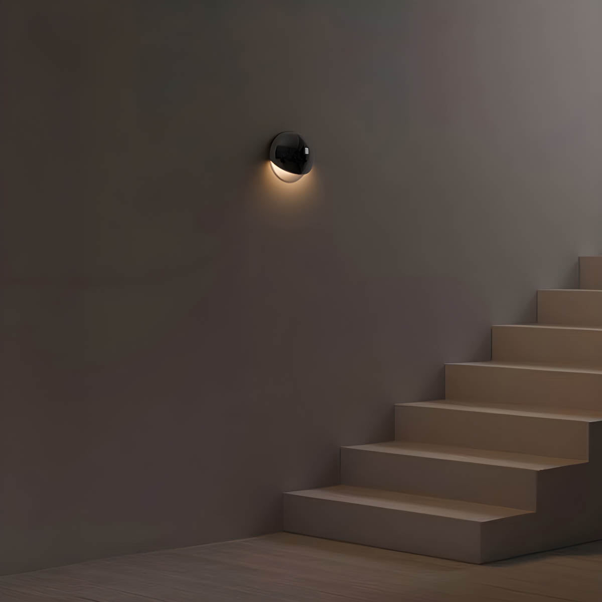 Wildwood Form Aluminum Pebble Wall Sconce — gallery image 7