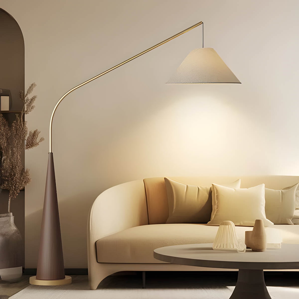 Eastmere Form Wood Floor Lamp — gallery image 5