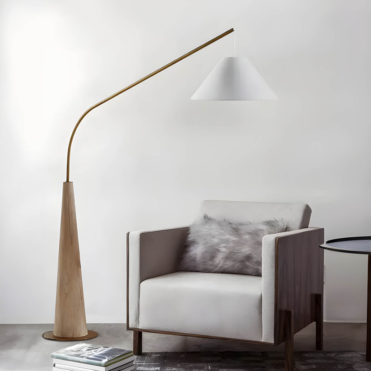 Eastmere Form Wood Floor Lamp — gallery image 3