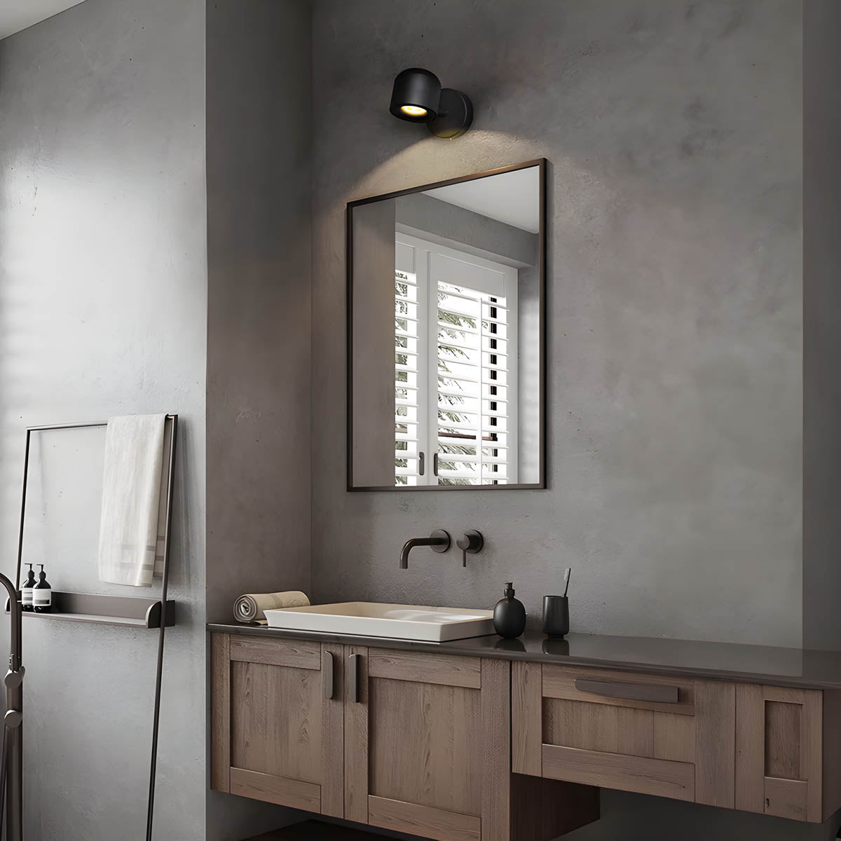 Highwood Form Stainless Steel Wall Sconce — gallery image 7