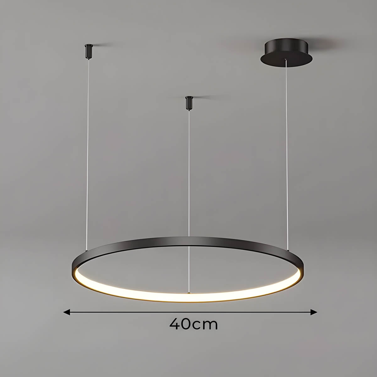 Linden Loop Ring Pendant Light — gallery image 11