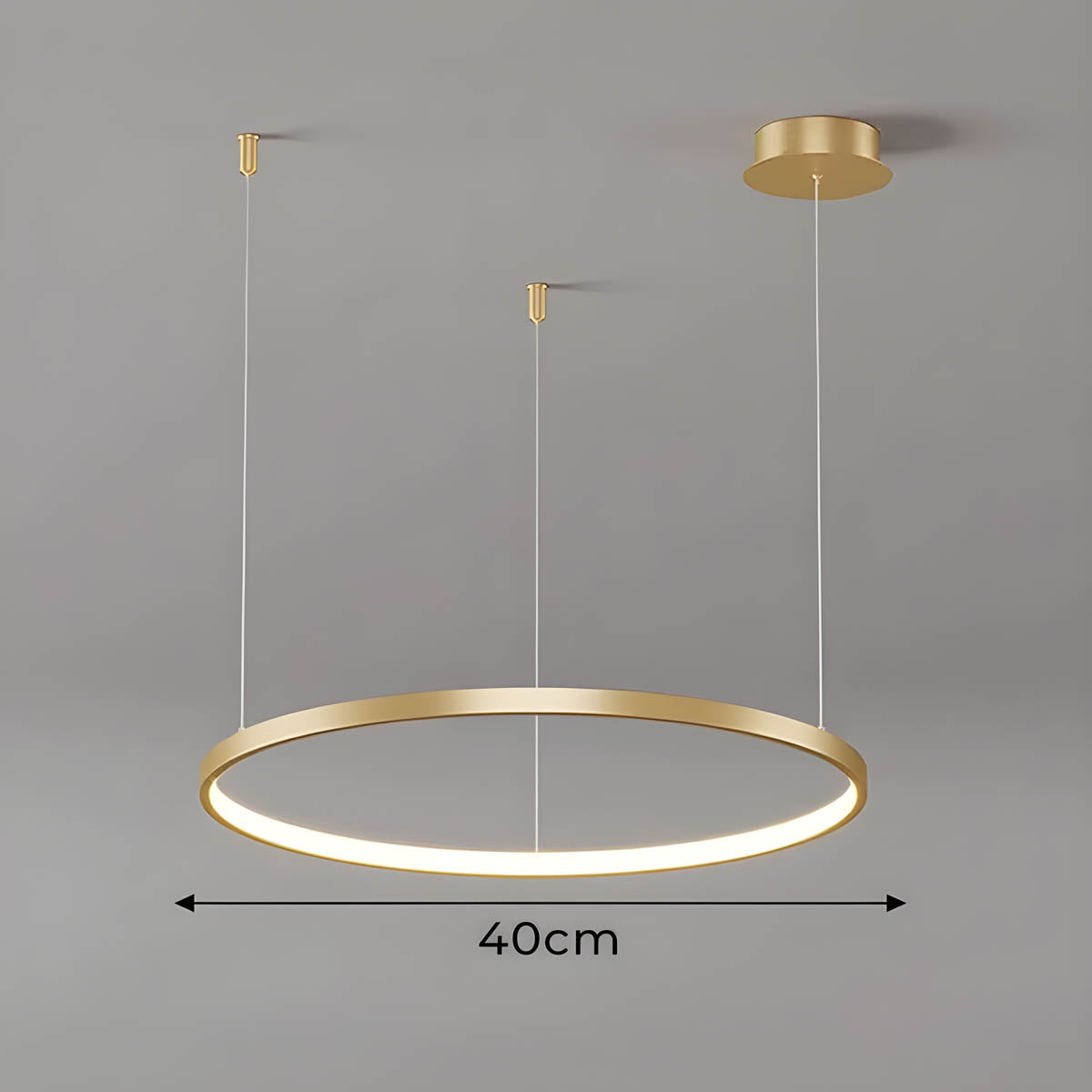 Linden Loop Ring Pendant Light — gallery image 12