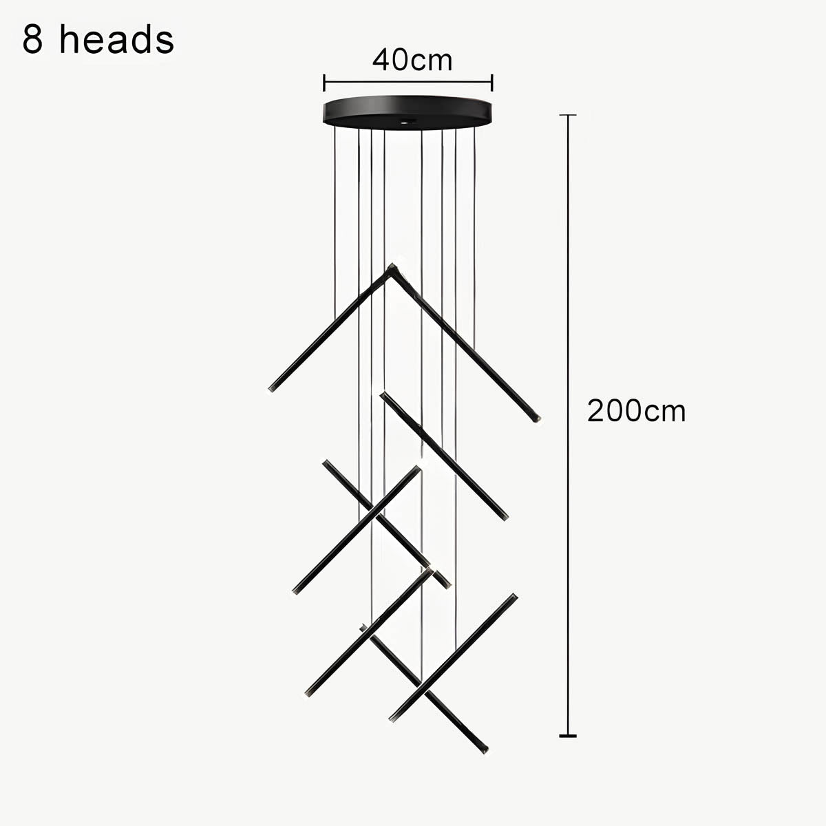 Northwick Form Crystal Chandelier — gallery image 10